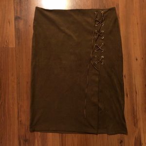 Brown Skirt - size 12
